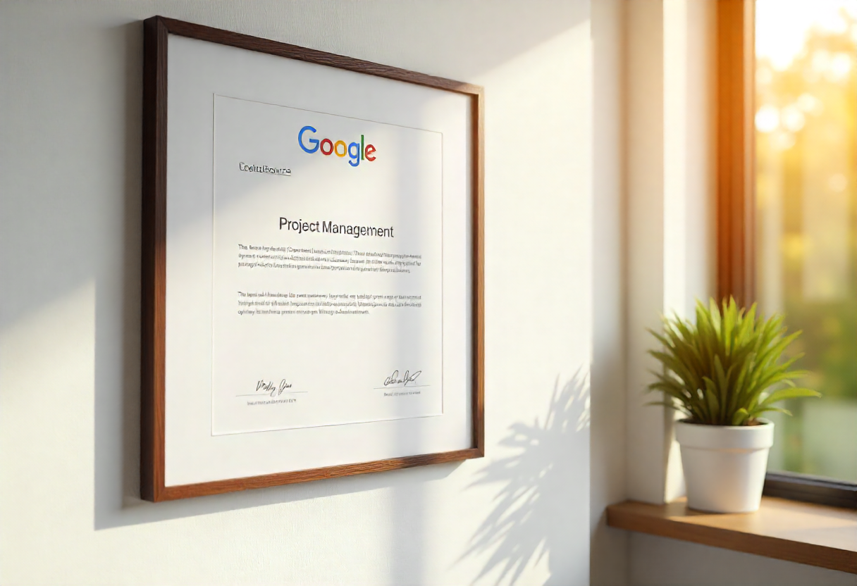 Google Project Management Certificate