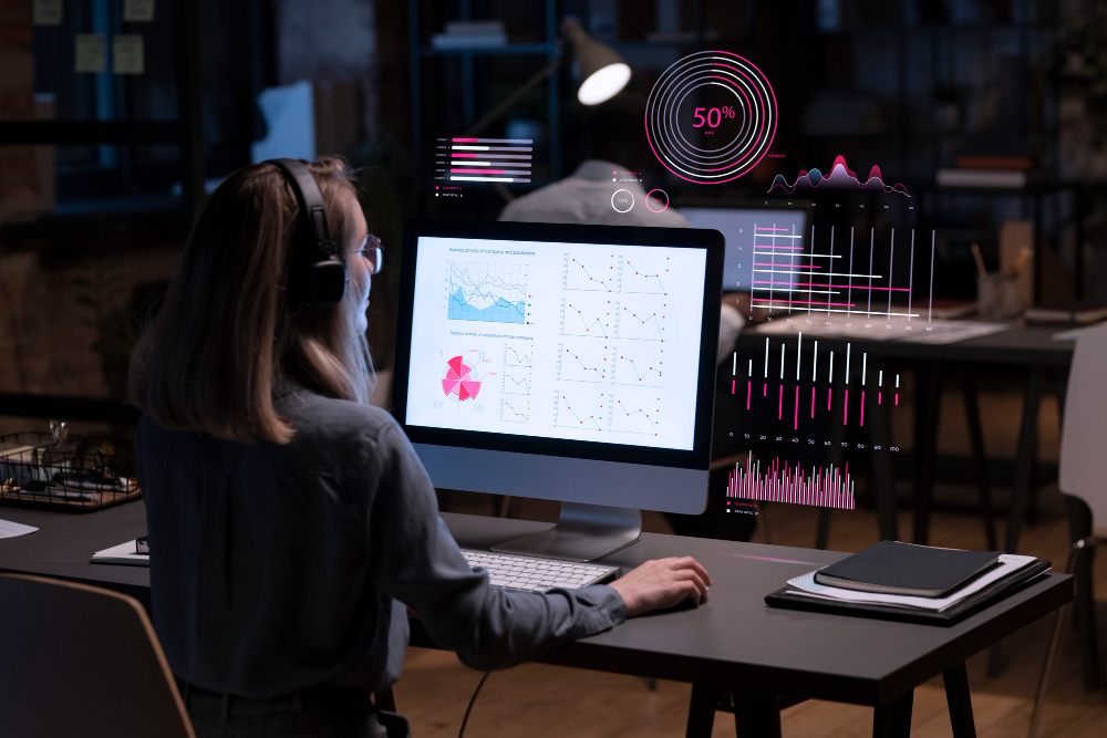 Program Management Professional working on a project